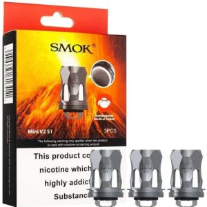 SMOK Mini V2 S1 Coils / SMOK Baby V2 S1 Coils / Smok R Kiss Coils 0.15 Ohm 3-Pack