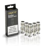 Aspire Nautilus Coils 0.70/1.60/1.80 ohm For Aspire K3 Kit, Aspire Zelos Kit 5-Pack