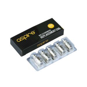 Aspire BVC Coils 1.6/1.8/2.1 ohm Replacement Coils For Aspire K2 Kit -5 Pack