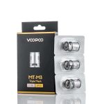 VooPoo MT M3 Coils - 0.17 ohm Triple Mesh - 3pcs For VooPoo Maat Kit (Exluding the Volcano Crater Design)