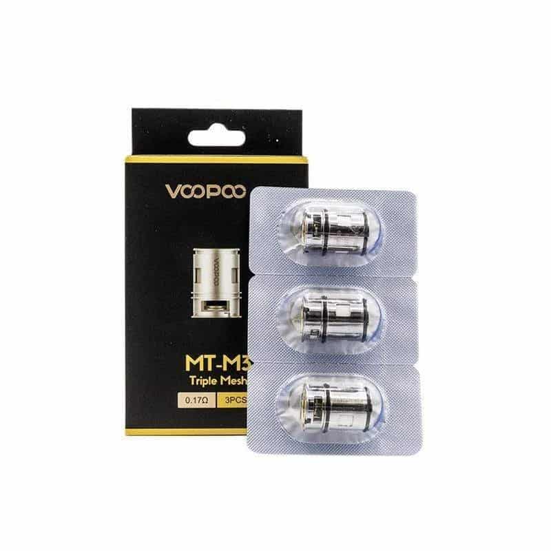 VooPoo MT M1 Coils - 0.13 ohm Single Mesh - 3pcs For VooPoo Maat Kit - Image 2