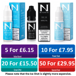 Nic Nic Nicotine shots