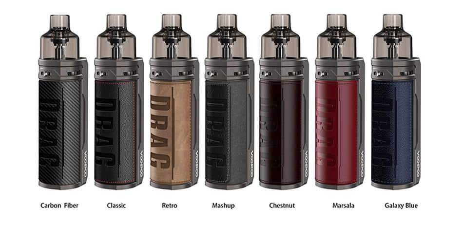 VooPoo Drag S Pod Mod Kit - 60W 2500mAh - Image 2