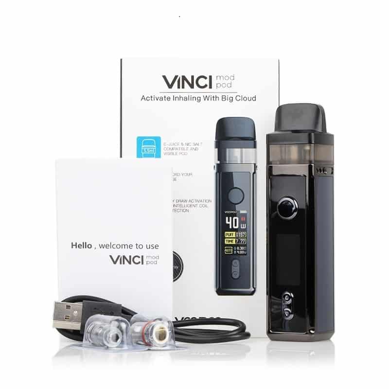 VooPoo Vinci Mod Pod Kit - 40W 1500mAh - Image 3