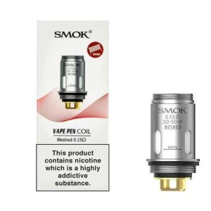 SMOK Vape Pen 22 Mesh Coils - 0.15 Ohm 5-Pack