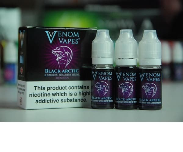 Black Arctic Venom Vapes