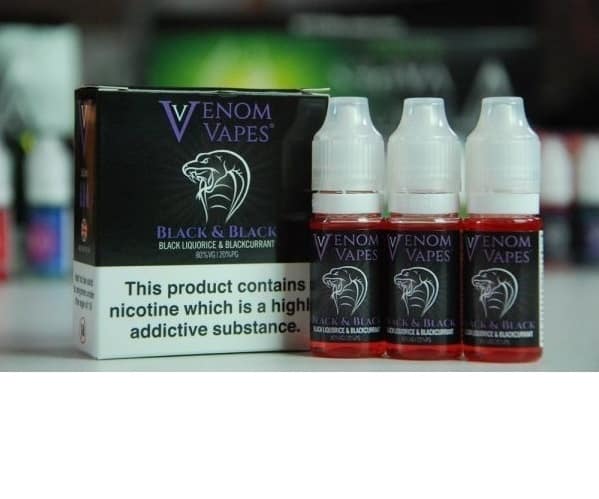Black & Black Venom Vapes