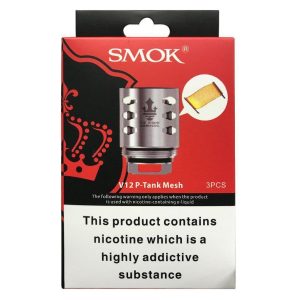 SMOK V12 P Tank Mesh/Strip Coils - 0.15 Ohm For Smok Prince Tank, Smok X Priv Coil 3-Pack