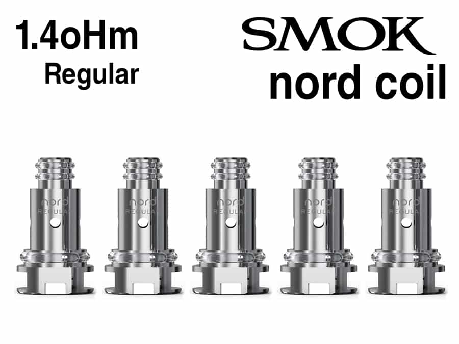 SMOK Nord 1.4 ohm Coil (Ceramic) - 5pcs - Image 3