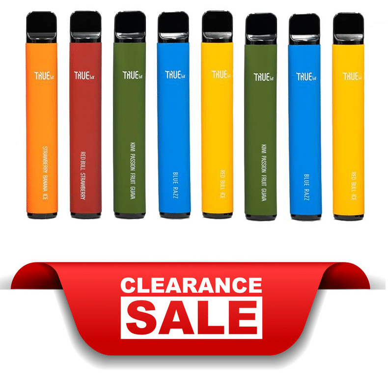 5x True Bar Disposable Vape Kit 600puffs Multibuy 5 for £10.95 - True BAR