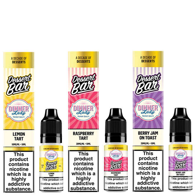 Dinner Lady Vape Juice Nic Salts