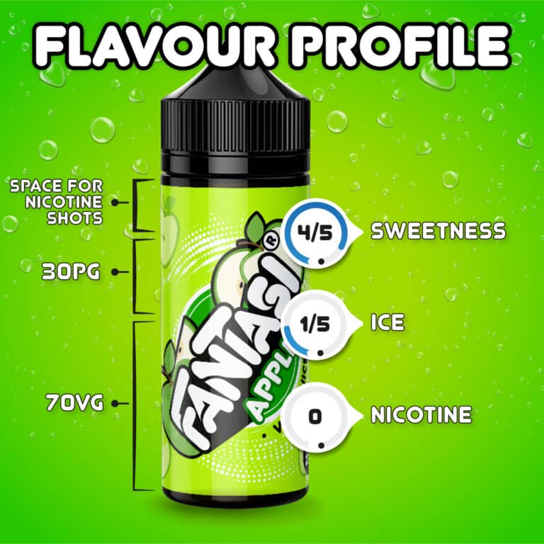 Apple (Sweet) Fantasi E Liquid - 70%VG/30% PG