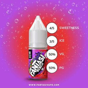 Grape Strawberry (Remix) Fantasi Nic Salt E-Liquid 50/50VG - 10ml - TPD
