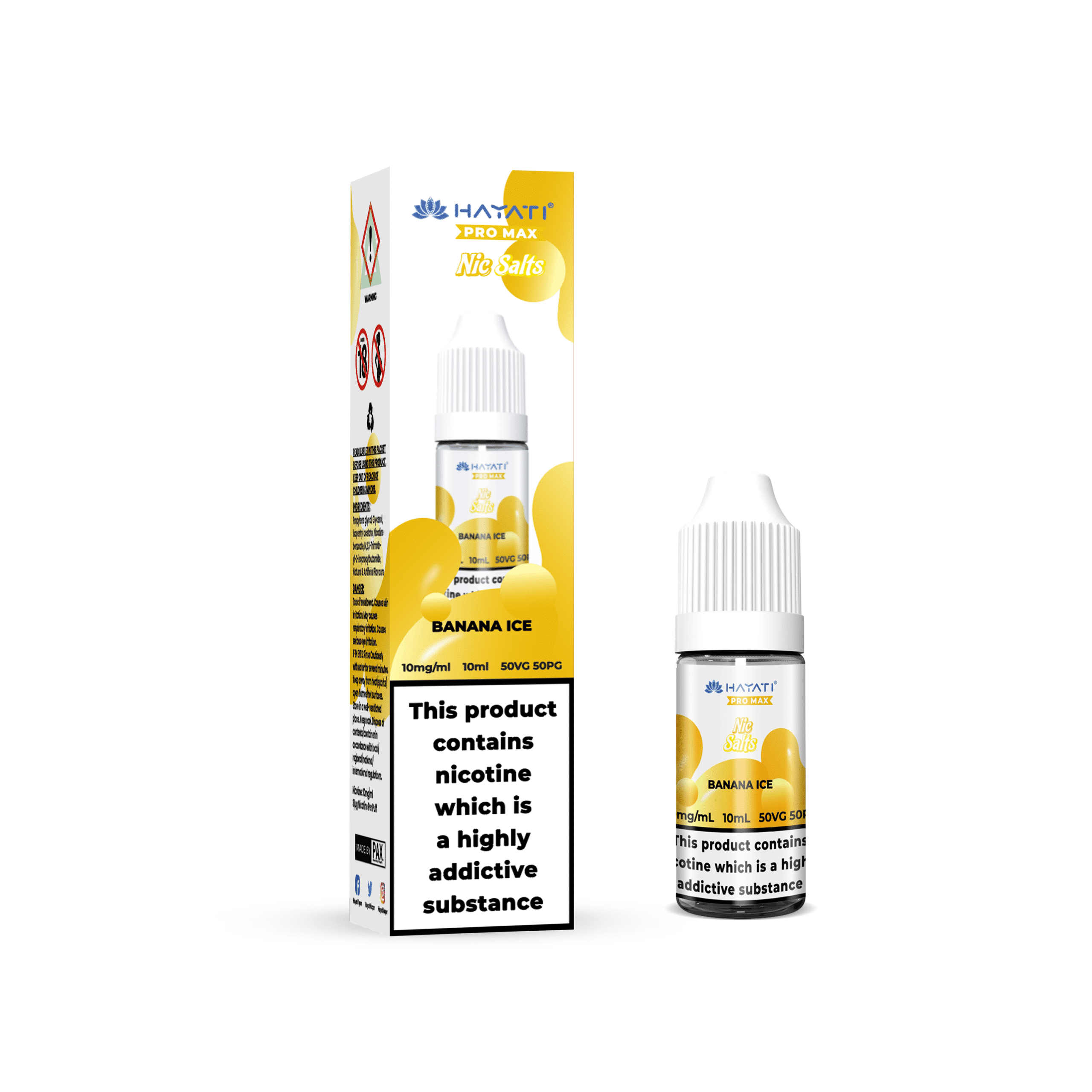 20 Hayati Pro Max Nic Salts Bulk Buy Deals - 10ml - TPD - Image 2