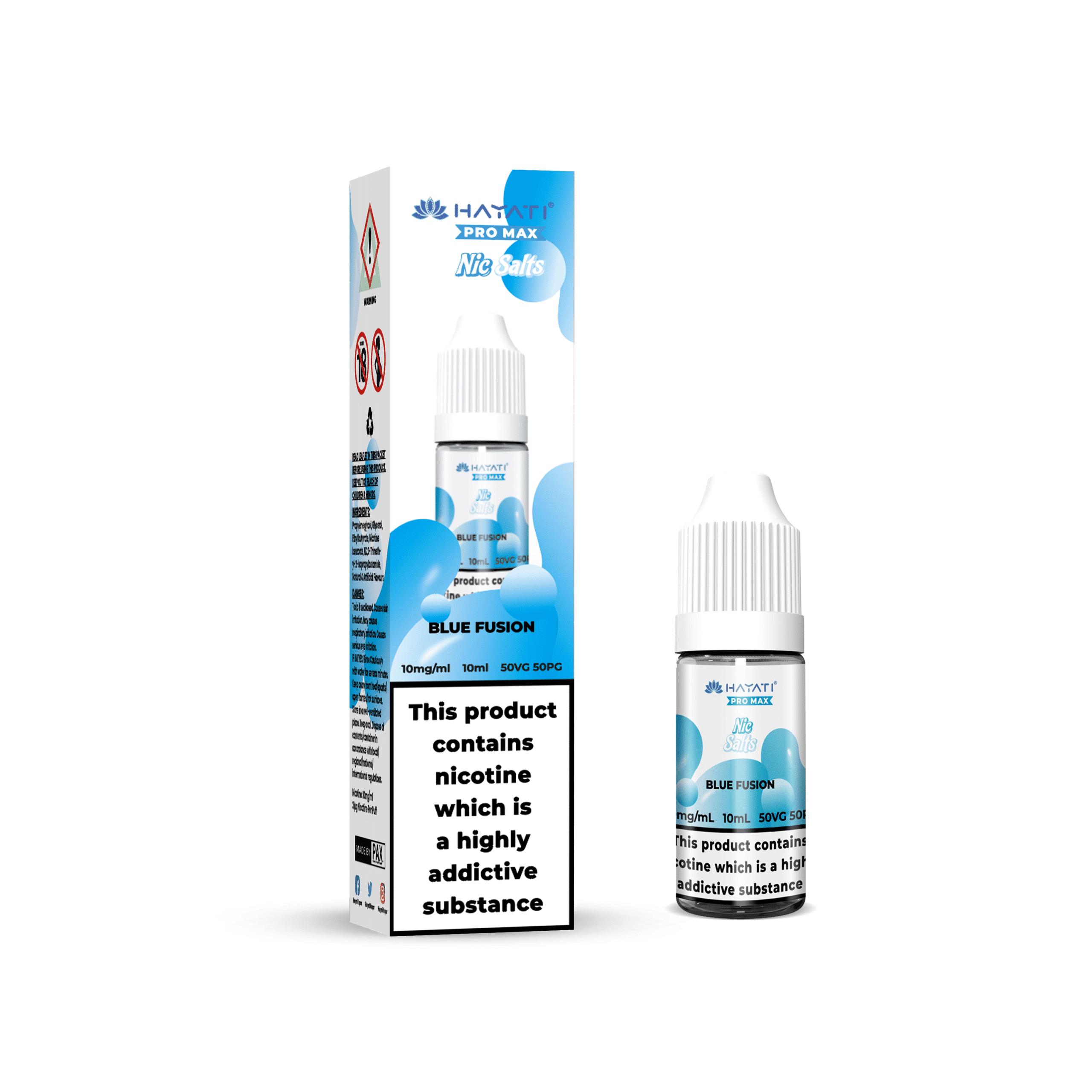 Blue Fusion_Hayati Pro Max Nic Salts