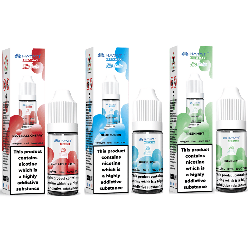 20 Hayati Pro Max Nic Salts Bulk Buy Deals - 10ml - TPD - Image 5