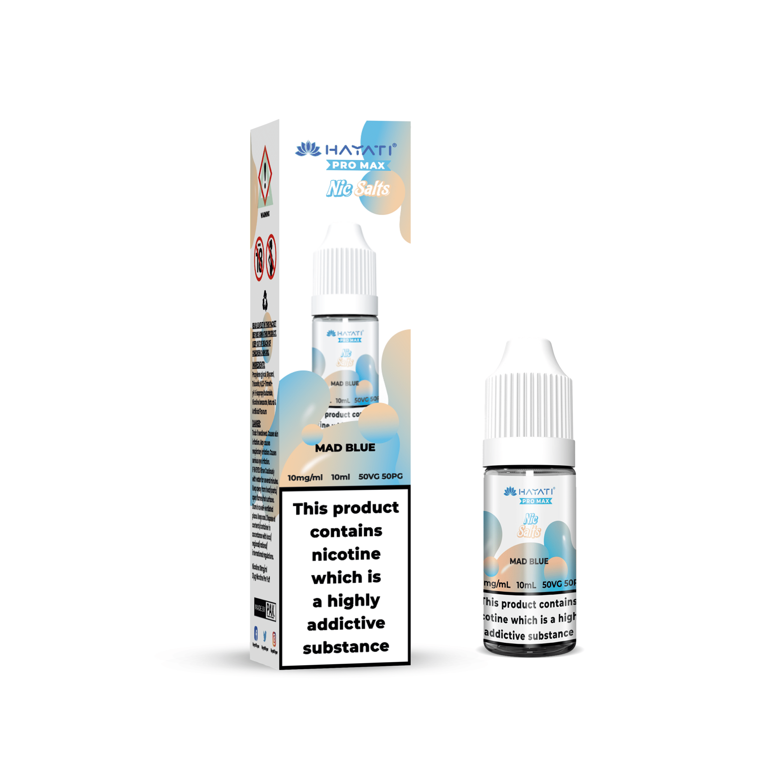 Mad Blue_Hayati Pro Max Nic Salts