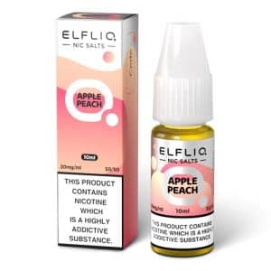 Apple Peach ELFLIQ Nic Salts e Liquid 10ml – TPD