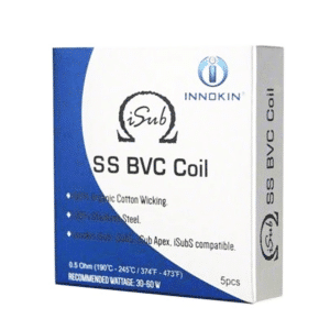 Innokin SS BVC Coil 0.5 ohm For Innokin iSub Tanks - 5 pack