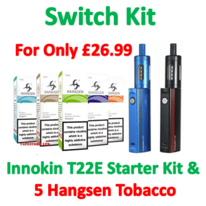 Switch Kit: Innokin T22E Endura + 5 Hangsen E-Liquids