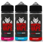 4x KONCEPT XIX 100ml Premium E Liquids by Vampire Vape - 70%VG