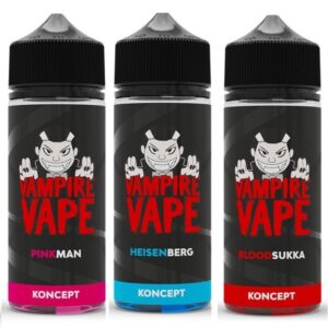 4x KONCEPT XIX 100ml Premium E Liquids by Vampire Vape - 70%VG