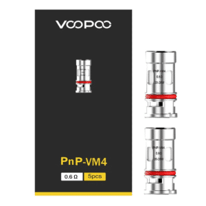 VooPoo PnP VM4 Coils - 0.60 ohm Mesh Replacement Coils