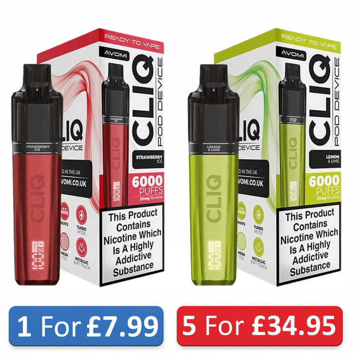 Avomi Cliq 6000 Prefilled Pod Kit