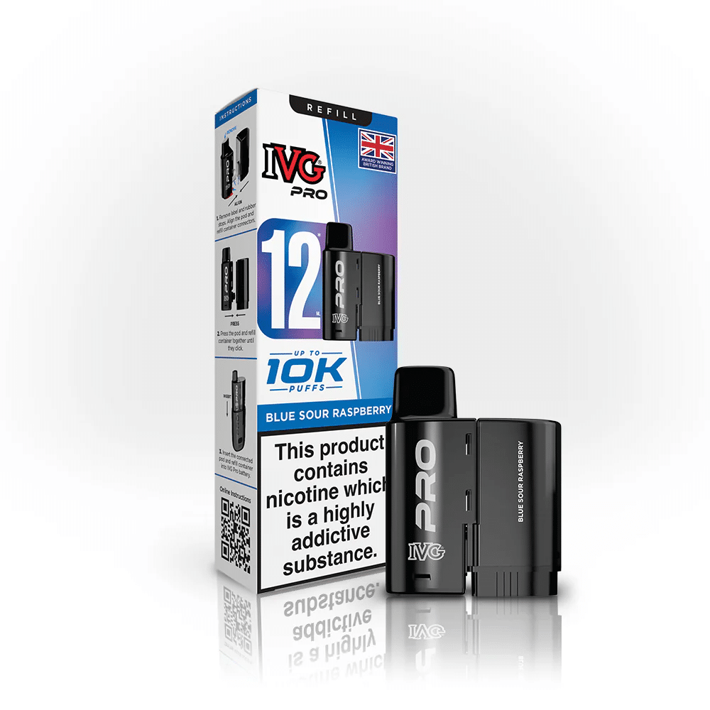 IVG Pro 12 Refill Pods 20mg - 10K Puffs - Image 3