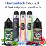 Seriously 100ml E-Liquids 70VG by Doozy & Horizontech Talons 3 Bundle